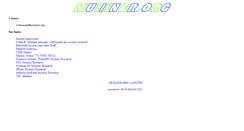 Desktop Screenshot of mulliner.org